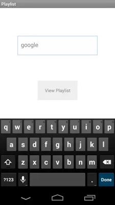 Playlist android App screenshot 3